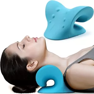 Foam Neck Stretcher For Neck Pain & Cervical Relief, Neck & Shoulder Relaxer - Picture 1 of 6