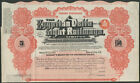 Egypt: Egyptian Delta Light Railways Ltd., 5 shares, capital £1,360,000, 1919