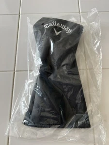 Callaway Premium Driver Headcover Schwarz Weiß Generic Leder Style Cover Neu - Bild 1 von 3