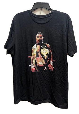 Mike Tyson t shirt large short sleeve adult unisex Cover