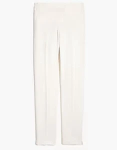 NWT J Crew Factory Jamie Pant with elastic waist Size 0 Marine Salt Cream Beige - Picture 1 of 4