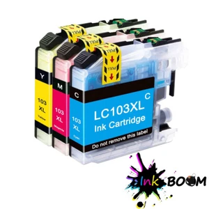 3 CMY Tintenpatrone passt Brother LC103 MFC-J4310DW MFC-J6520DW J475DW J6920DW - Bild 1 von 1
