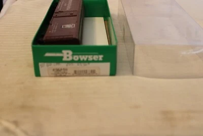 HO Scale Bowser, 50' Box Car, Pennsylvania, Brown, #48369 -  Built - Image 1 of 3