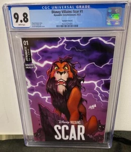 Disney Villains: Scar #1 2023 CGC Graded 9.8 Comic Book - Picture 1 of 2