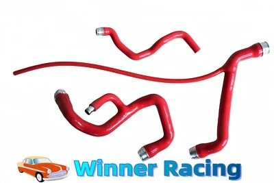 Fit Mercedes-Benz C300 C350 GLK350 X204 W204 RED Radiator Hoses 2008-2014 - Image 1 of 4