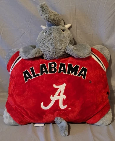 Alabama Crimson Tide Pillow Pet - Big Al Elephant Plush - Fabrique Innovations Cover