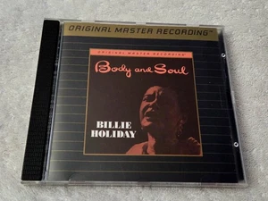 Billie Holiday Body And Soul MFSL 24K CD Ultradisc II Gold Disc UDCD 658 VG - Imagen 1 de 5