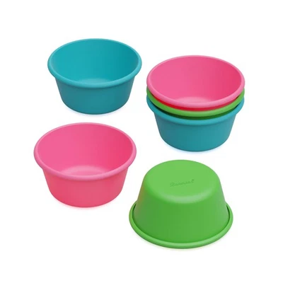 Bakerpan 硅胶超大松饼杯烘焙,光滑大空气 Fr...快速发货 — 第 1/4 张图片