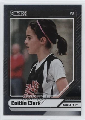 2024 Panini Collection Base Donruss Metalized Caitlin Clark #17 Rookie RC - Image 1 of 2