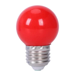 E27 3W 6 SMD LED Energy Saving Globe Bulb Light Lamp AC 110-240V, Red M7H77690 - Picture 1 of 9