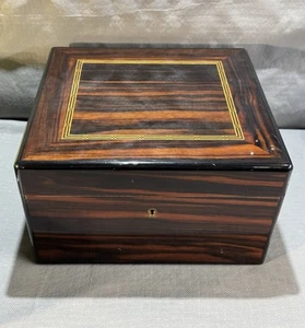Alfred Dunhill Cigar Humidor Desktop Box NO KEY READ DUNHILL HUMIDOR DESCRIPTION - Picture 1 of 24