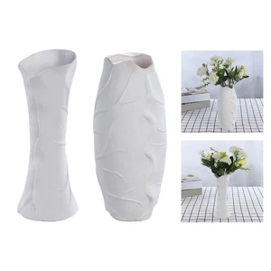 Modern Ceramic Flower Vase Decor Decorative Planter Pot Sculpture Office - Picture 1 of 15