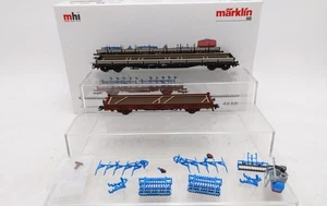 Marklin 46405 HO Farming Implements Freight Car Set LN/Box - Foto 1 di 5