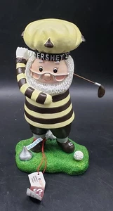 Kurt S. Adler Hershey's Chocolate Happy Golfing Figur & Etikett. 1998 - Bild 1 von 8