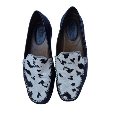 Trask Shoes Mens Size 7M Cowhide Leather Loafers Vibram Sole Made in Brazil - Image 1 of 4