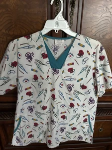 Ladies Uniform Top Only , Size M Pre owned Size Small - Picture 1 of 3