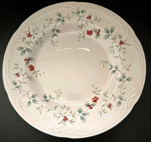 JUEGO DE 4 PLATOS DE ALMUERZO PFALTZGRAFF WINTERBERRY NAVIDAD 9 1/8" - Imagen 1 de 3