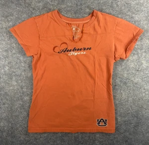 Auburn Tigers Shirt Women's Medium Orange NCAA Colosseum Athletics Graphic Tee - Imagen 1 de 7