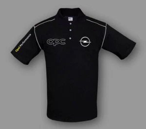 New Opel OPC Polo-Shirt Motor Sport Fan Apparel with Car Logo Embroidery - Picture 1 of 7