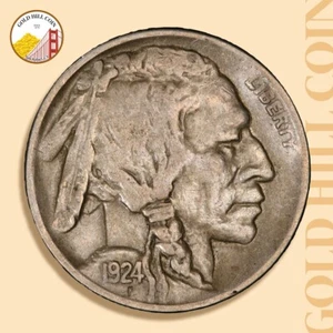 1924-D 5c Buffalo Nickel PCGS VF25, PCGS Trueview! - Picture 1 of 3