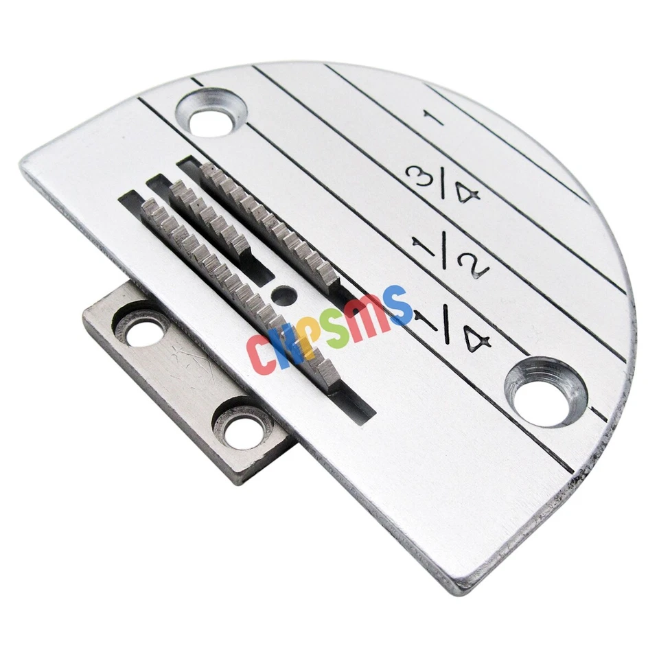 Juego de tres filas de placa de aguja 12482LG y alimentación para perros 12481 apto para JUKI, cantante, hermano Foto 1 de 3