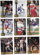 1994 Signature Rookies Tetrad Autographs and Short Prints - You Pick, Choose