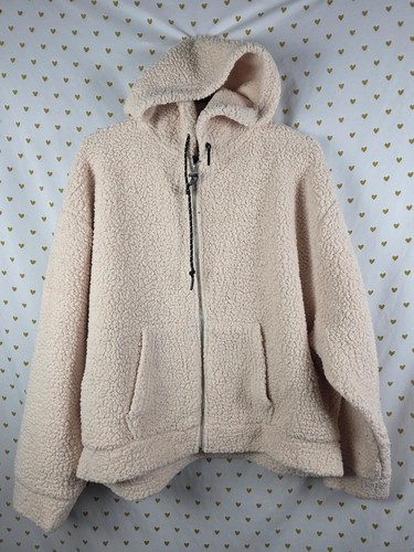 UNDERCOVER Cappotto giacca felpa sherpa rosa vittorias secret xl