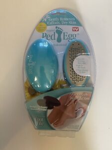 PedEgg Classic Foot File PEX Egg Removes Dry Callous Skin New In Box Original