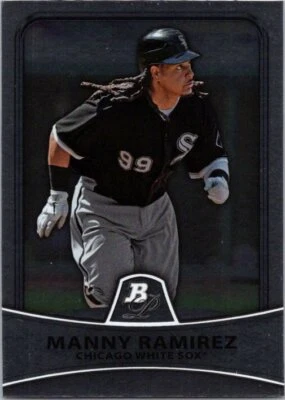 2010 Bowman Platinum -    #43 Manny Ramirez - Image 1 of 2