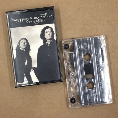 NO QUARTER Cassette Tape 90s LED ZEPPELIN JIMMY PAGE ROBERT PLANT UK RELEASE - Image 1 of 4