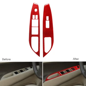 For Infiniti G37 Sedan 2010-13 Ree Carbon Fiber Front Window Switch Panel Cover - Picture 1 of 11