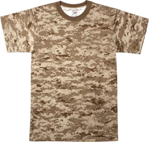 Rothco Kids Camo T-Shirt Short Sleeve Tee Army Children Tactical Top Cool Tee - Picture 1 of 39