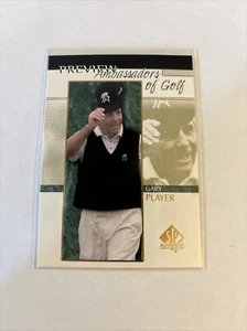 2001 SP Authentic Preview - Ambassadors of Golf #58 Gary Player - Picture 1 of 2