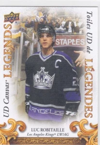 2023 UD TIM HORTONS LEGENDS..LUC ROBITAILLE..CANVAS LEGENDS..CARD #CL-9..KINGS - Bild 1 von 1
