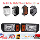 For Club Car Ds /Turf /Carryall Golf Cart 1993-Up Halogen Headlights Headlamps