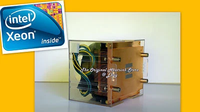 Intel Xeon CPU Heatsink 1U-3U+ Fan for L5335-X5365-X5355 Socket J LGA771  - New - Image 1 of 4