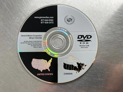 2007 2008 CADILLAC SRX NAVIGATION DVD 15931508 FACTORY DVD OEM🟠 - Image 1 of 4