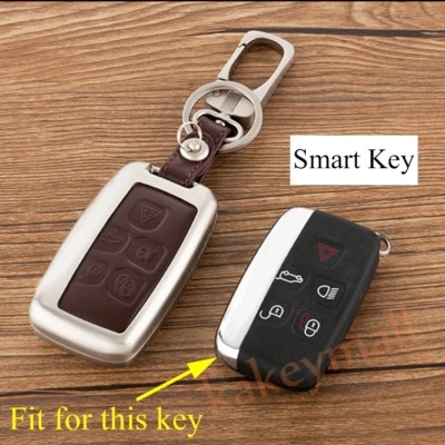 Key Fob Case Bag Holder Cover For Range Rover Discovery4 Evoque Jaguar F-TYPE - Image 1 of 4