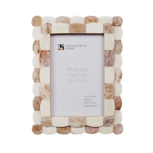 Handicrafts Home Picture Frame Scalloped Wall Decor Gift,Various Colours & Sizes - Picture 1 of 21