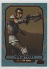 2013 Topps Star Wars Galactic Files Series 2 Red 9/35 Saw Gerrera #572 z7j