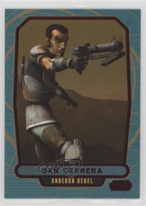 2013 Topps Star Wars Galactic Files Series 2 Red 9/35 Saw Gerrera #572 z7j