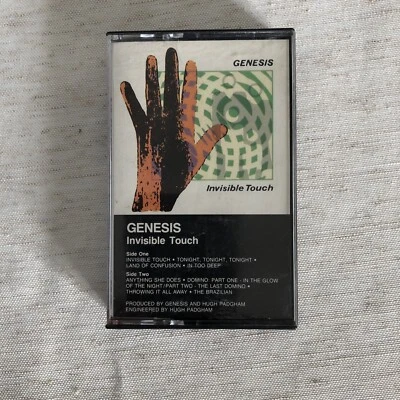 Invisible Touch by Genesis - 1986 Cassette - Test Played Phil Collins - Image 1 of 4