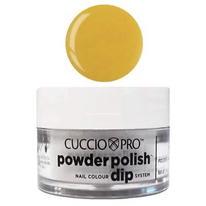 Cuccio Pro Powder Polish - Nail Dip System - Sunshine Yellow & Mica 45g
