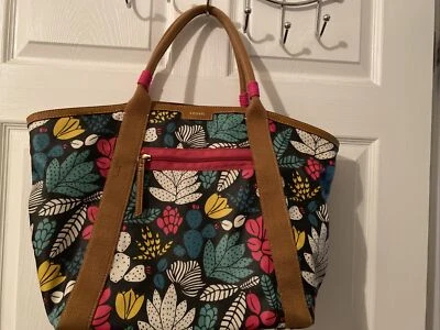 Bolso de Mano Fossil Floral Oscuro Multicolor Foto 1 de 4