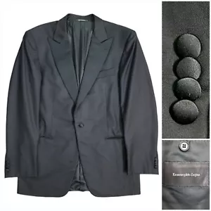 Ermenegildo Zegna Mens Blazer Sport Coat 1-Button Casual Jacket 40R Tuxedo Suits - Picture 1 of 11