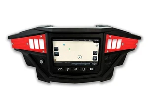Ride Command RZR XP1000 RED Powder Coated Dash Panel Plates - Bild 1 von 8