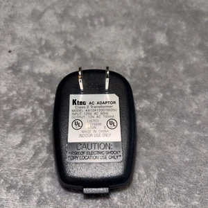Adaptador de pared genuino Ktec KA12D120070045U clase 2 transfomer 12V 700mA OEM  - Imagen 1 de 5