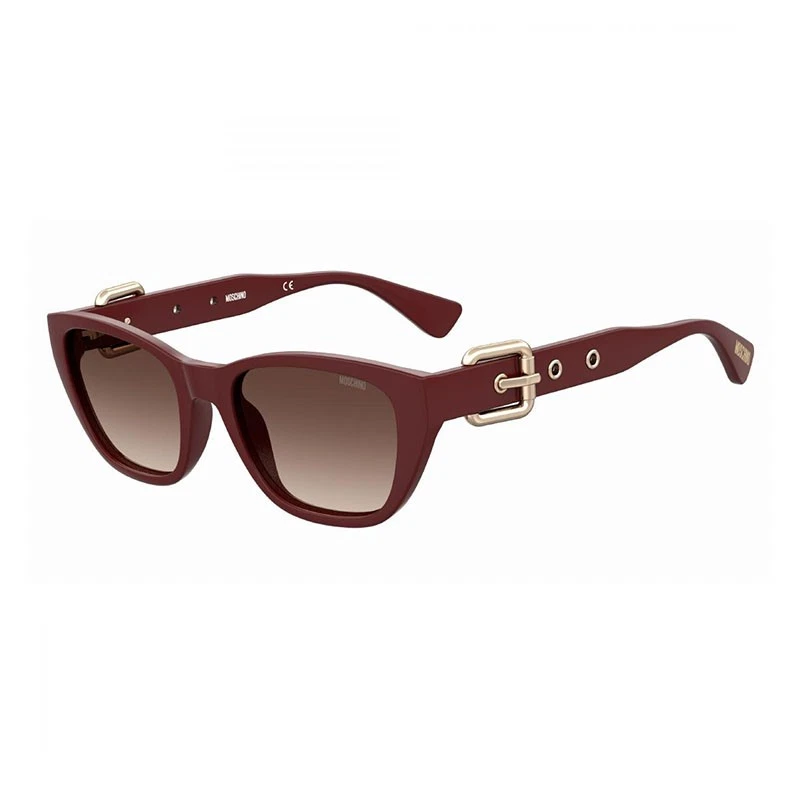 MOSCHINO MOS130S-LHF-55 Sunglasses Size 55mm 140mm 20mm burgundy Women