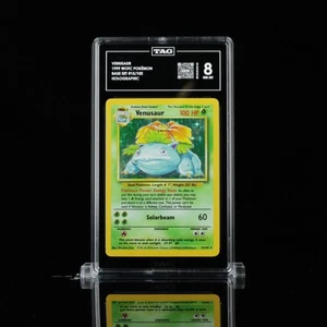 Pokémon TCG Venusaur Base Set 15/102 Holo Rare TAG 8 Mint 15/102 not PSA 8 - Picture 1 of 1