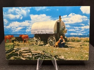 POSTCARD: Old West Chuck Wagon X6 - Picture 1 of 2
